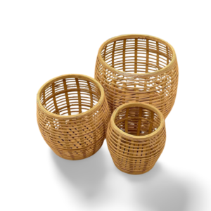 Stone The Crows Set Of 3 Baskets RRP £145