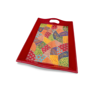Stone The Crows Red Handled Tray RRP £60