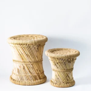Stone The Crows Set Of Two Tall Stools/Tables RRP £145