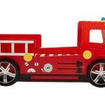 Kids Red Fire Engine Side
