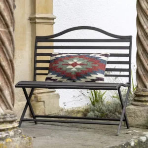 Hambledon Metal Slatted Bench