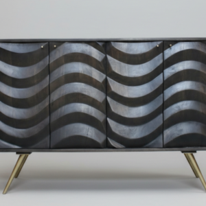 Devan Wooden 4 Door Lehar Design Side Board