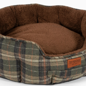 Heritage Collection Green Check Oval Bed (Nest of 3)