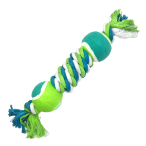 Tennis Ball Dumbell Dog Toy