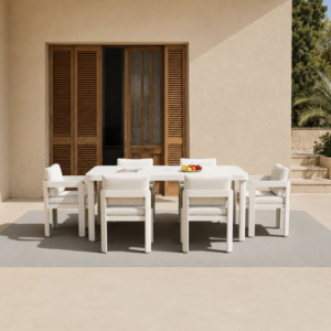 ALUXO® Sofia Outdoor Range - 6 Seater Dining Set