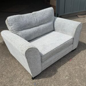 Grey Loveseat Sofa – Pre-Loved & Deep Cleaned